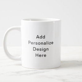Taza De Café Gigante crea tu propio personalizado