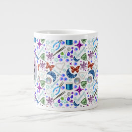 Taza De Café Gigante Creación de regalos de joyería y abalorios