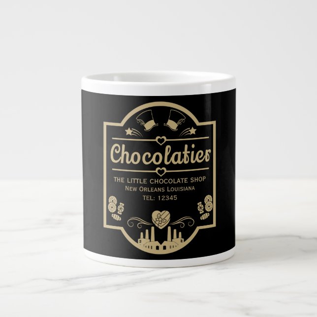 Taza De Café Gigante Creador de chocolate (Frente)