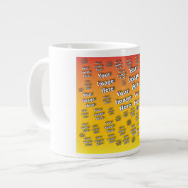 Taza De Café Gigante 🤍 Crear su propia plantilla de Personalizado