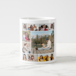 Taza De Café Gigante Crear su propio Collage de fotos 11