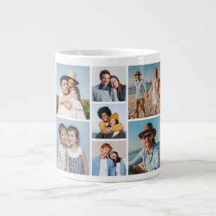 Taza De Café Gigante Crear su propio Collage de fotos 7