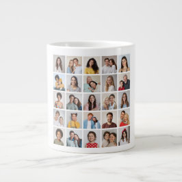 Taza De Café Gigante Crear su propio Collage de fotos de 25