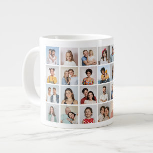 Taza De Café Gigante Crear su propio Collage de fotos de 28