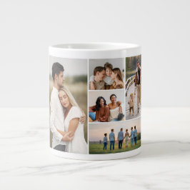 Taza De Café Gigante Crear su propio Collage de fotos de 5