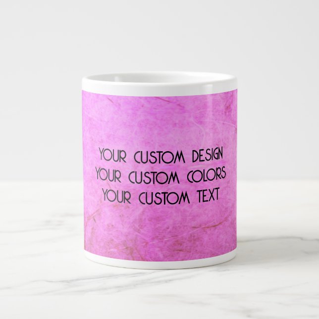 Taza De Café Gigante Crear su propio Personalizado personalizado (Frente)
