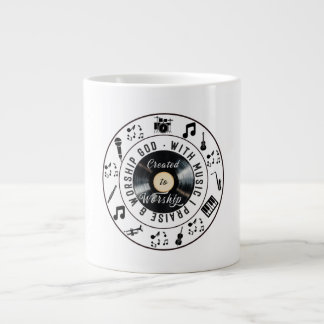 Taza De Café Gigante Created to Worship