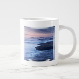 Taza De Café Gigante Crepúsculo en Moonstone Beach