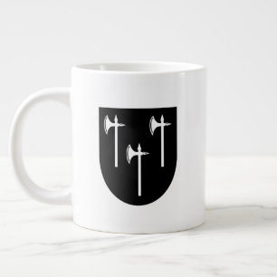 Taza De Café Gigante Crest de familia Hall
