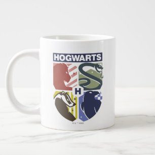 Taza De Café Gigante Crestón estampado vintage de HOGWARTS™