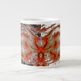 Taza De Café Gigante Crimson Spiralcore Jumbo Mug