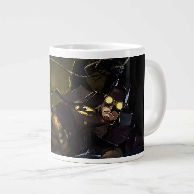 Taza De Café Gigante Crisis infinita Ilustracion de Gaslight Batman (Derecha)