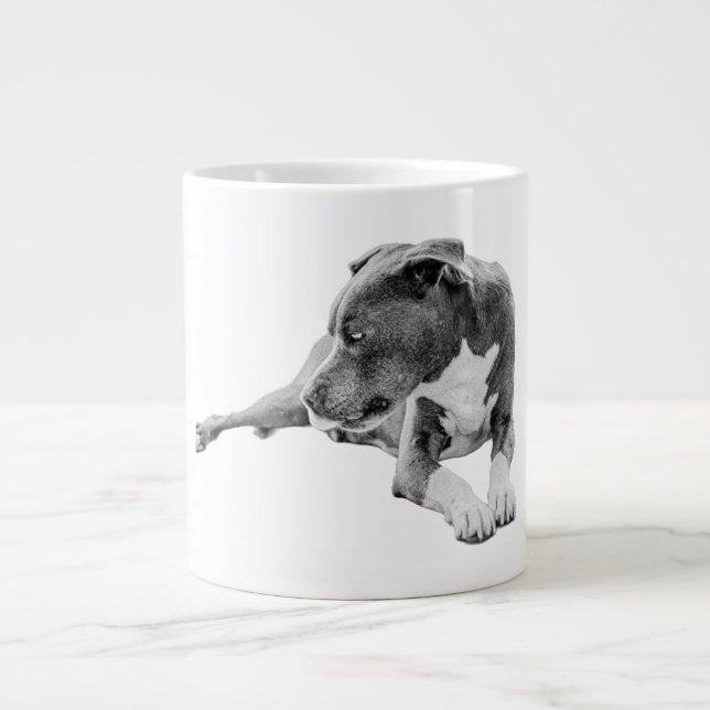 Taza De Café Gigante Crisp Air, Steady Gaze (Frente)