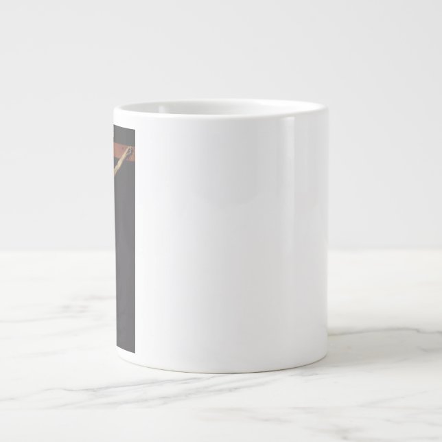 Taza De Café Gigante Cristo crucificado por Diego Velázquez (Frente)