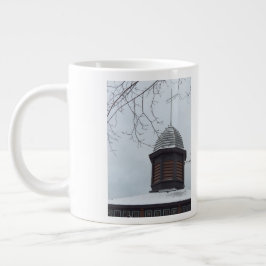 Taza De Café Gigante Cruz del Tabernáculo en la Nieve - Viñedo de Marth