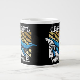 Taza De Café Gigante Crypto Btc Whale - Moneda Cripta