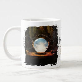 Taza De Café Gigante Crystal Ball Halloween Gigante café Mug