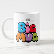 Cualquier nombre Big Mug
