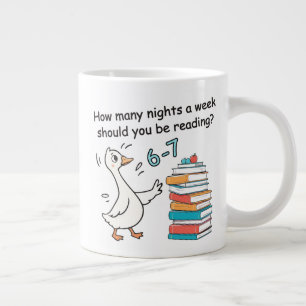 Taza De Café Gigante Cuántas Noches a la Semana Deberías Leer 6-7