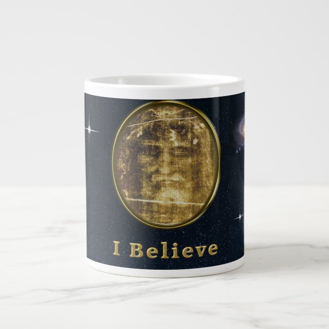 Taza De Café Gigante Cubierta de Turín (Frente)