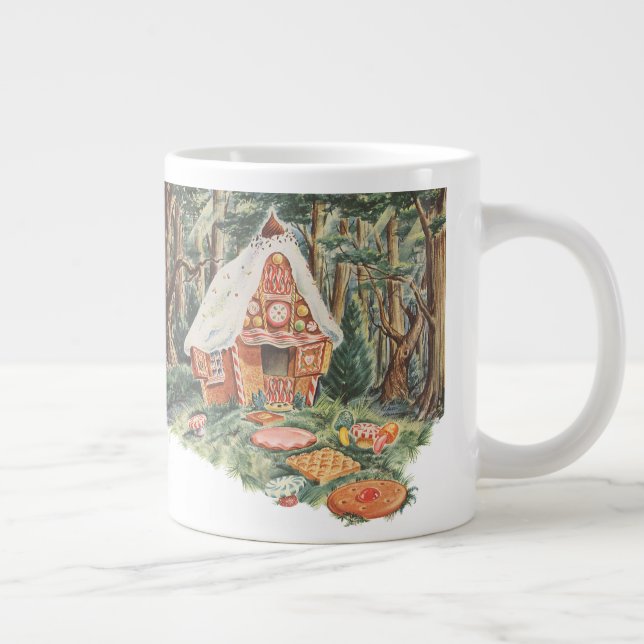 Taza De Café Gigante Cuento de Hadas Antiguo, Casa de Dulces de Hansel  (Derecha)