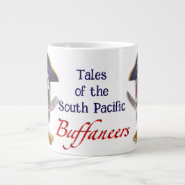 Taza De Café Gigante Cuentos piratas de buffaners del Pacífico Sur