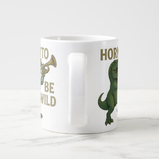 Taza De Café Gigante Cuerno Para Ser Salvaje