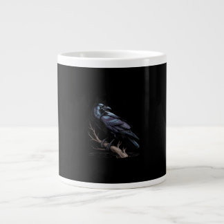 Taza De Café Gigante Cuervo, F-Caw-F Pájaro Divertido Frase Divertida