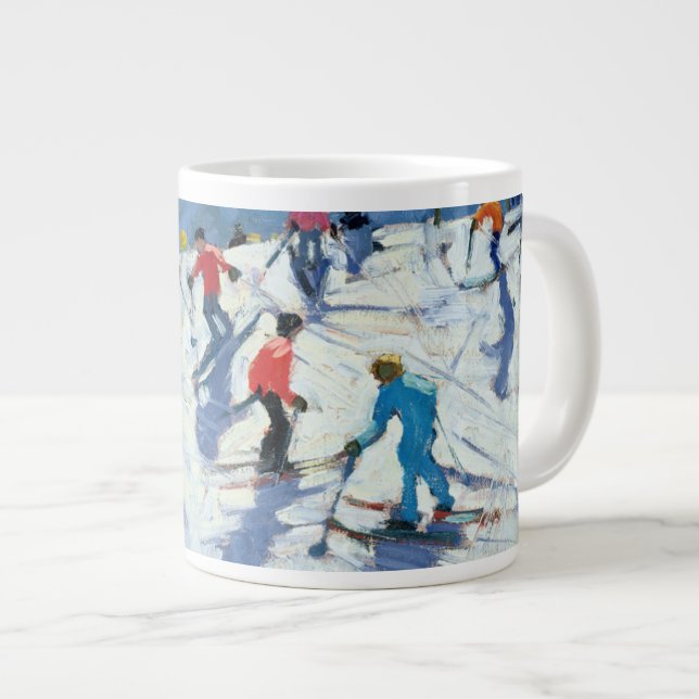 Taza De Café Gigante Cuesta ocupada Lofer 2004 del esquí (Derecha)