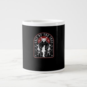 Taza De Café Gigante Culto del Ciervo del Árbol Estilo Artístico