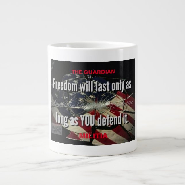 Taza De Café Gigante Cup, Mug, Coffee Cup, Coffee Mug,  (Frente)