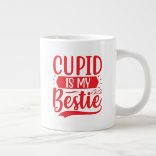 Taza De Café Gigante cupido es mi bestial