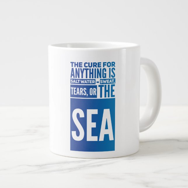 Taza De Café Gigante Cure Gift Jumbo Mug (Derecha)