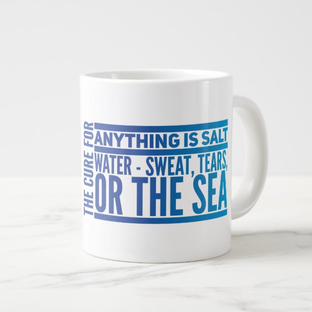 Taza De Café Gigante Cure Gift Jumbo Mug (Derecha)