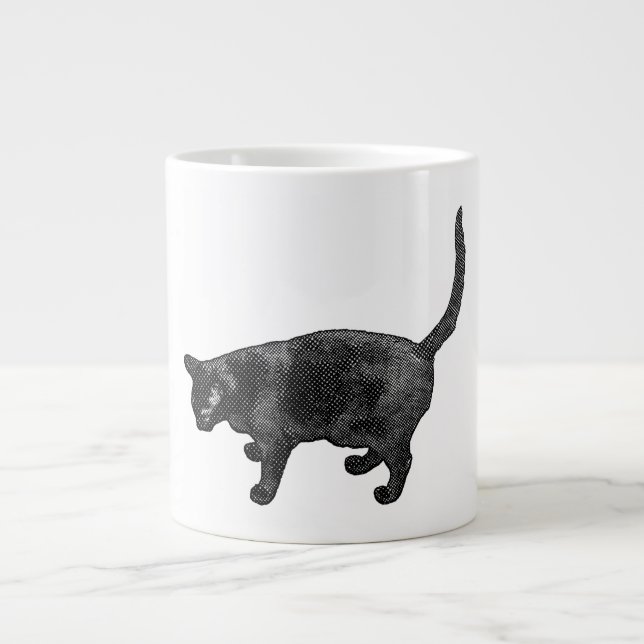Taza De Café Gigante Curious Shadows With Daylight Grace (Frente)