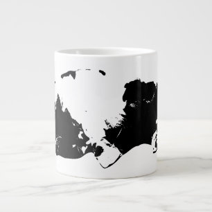 Taza De Café Gigante Curl de calma en otoño