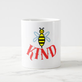 Taza De Café Gigante Custom Bee Kind Personalized Gift 