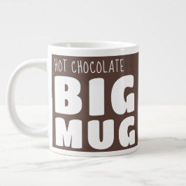Taza De Café Gigante Custom Hot Chocolate Big Mug Brown C33 Novelty  