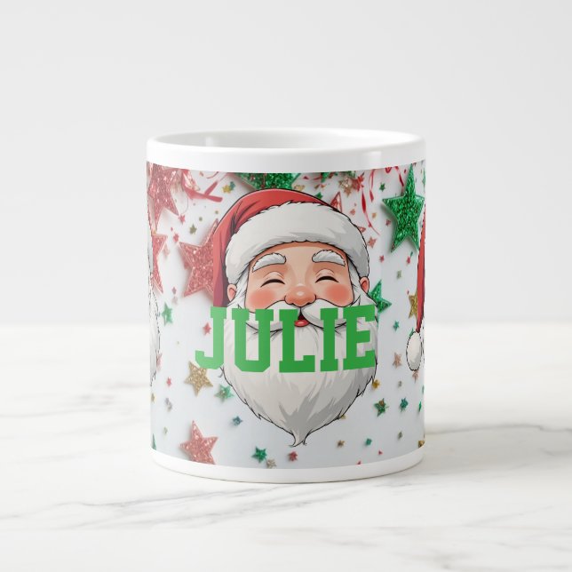 Taza De Café Gigante Customize Christmas mug gift  (Frente)