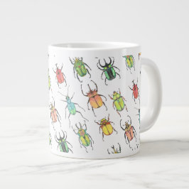 Taza De Café Gigante Cute Beetles