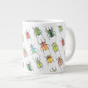 Taza De Café Gigante Cute Beetles