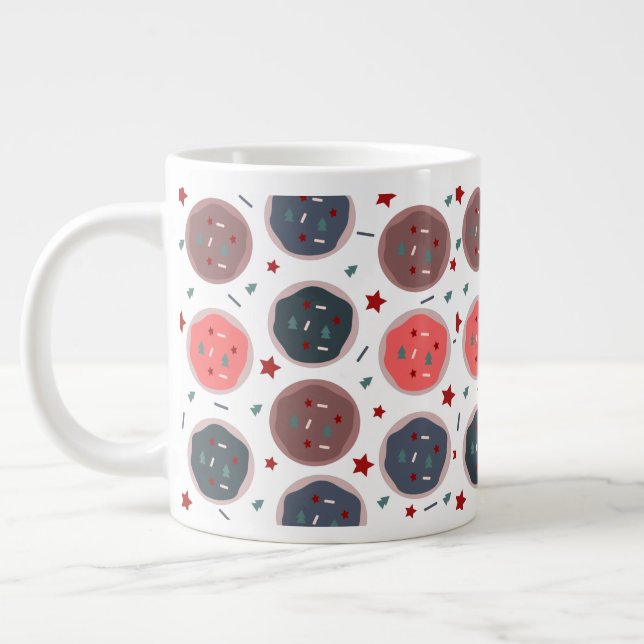 Taza De Café Gigante Cute Cookies Spinkles Bakery Sweet (Izquierda)