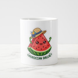 Taza De Café Gigante Cute Kawaii Marroquí Dallae Tradicional SumSticker