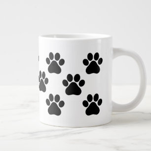 Taza De Café Gigante Cute Perro Paw Mug - Perfecto para amantes de las
