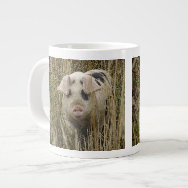Taza De Café Gigante Cute Pig Mug (Izquierda)