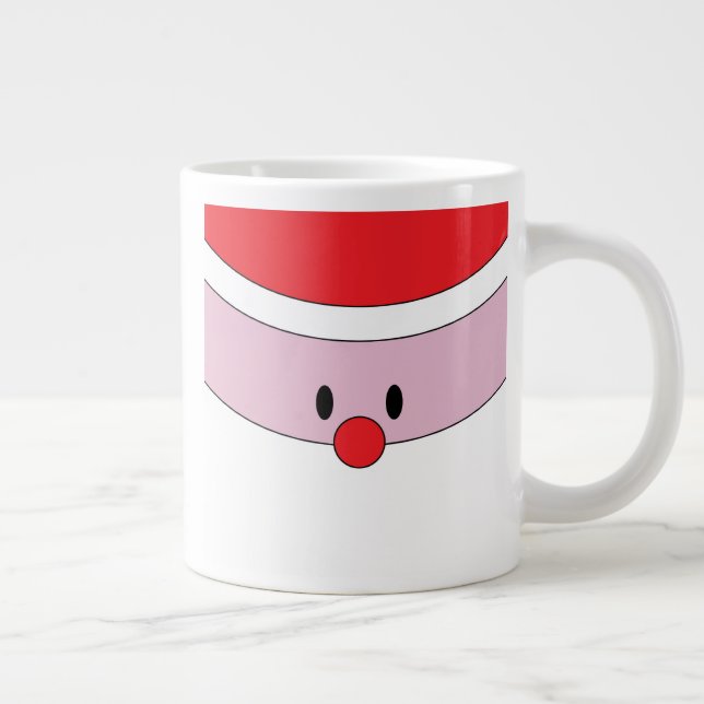 Taza De Café Gigante Cute Santa Claus (Derecha)