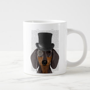 Taza De Café Gigante Dachshund, hebilla formal y Gorra