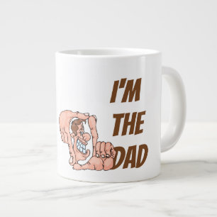 Taza De Café Gigante Dad Jumbo Mug