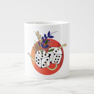 Taza De Café Gigante Dados en Universo Paralelo
