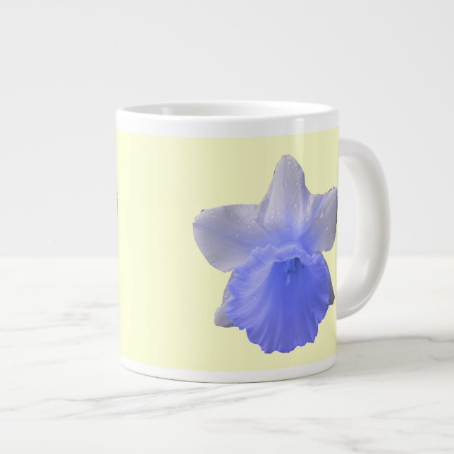 Taza De Café Gigante Daffodil Blue Mug (Derecha)